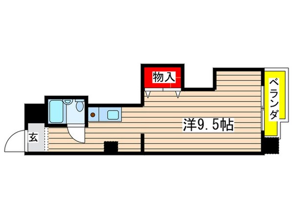 コ－ポ伊勢山の物件間取画像